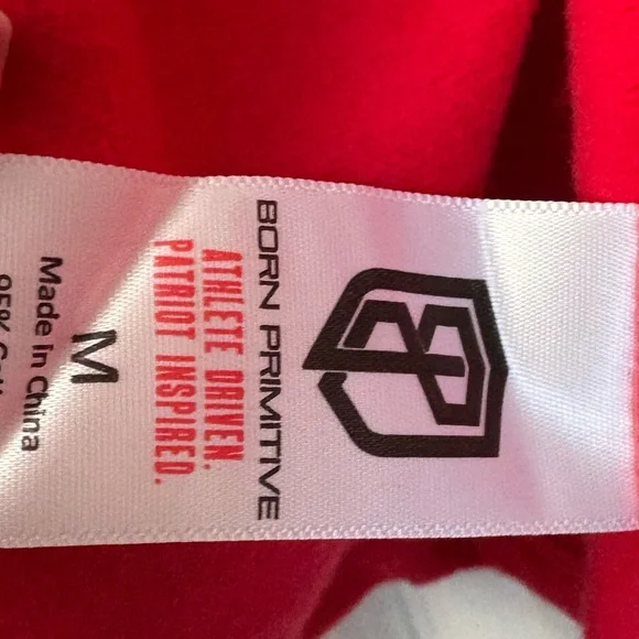 NWT Born Primitive Red Zip Up Athletic Jacket | Women’s Performance Top - Picture 2 of 7